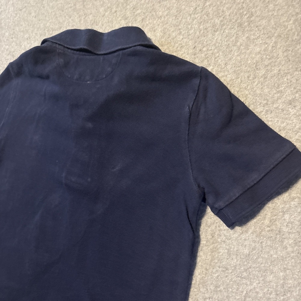 Polo Ralph Lauren Big Pony Boys Sz‎ 7 Polo Shirt Striped Blue White - Picture 10 of 11